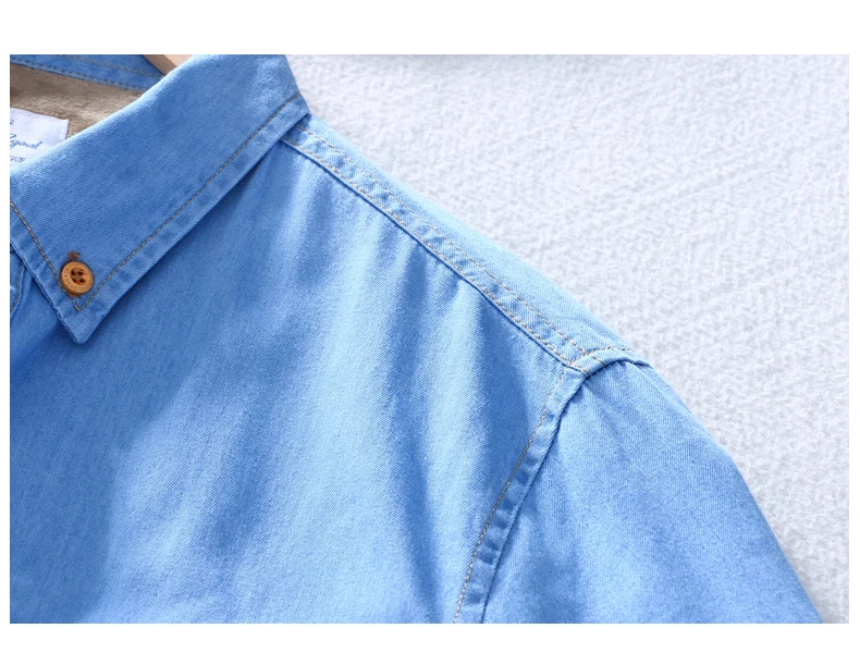 Men's Winter Jeans Shirt