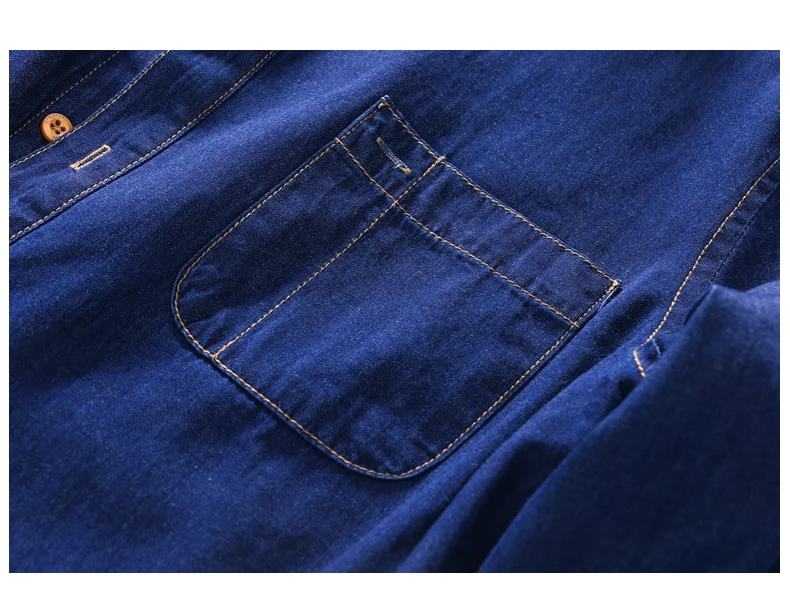 Men's Winter Jeans Shirt