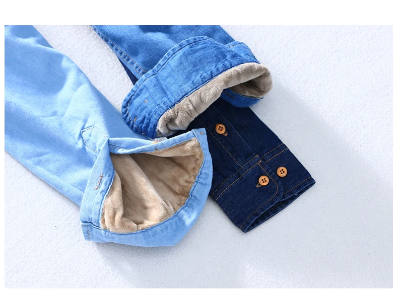 Men's Winter Jeans Shirt