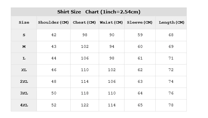 Men's Winter Jeans Shirt