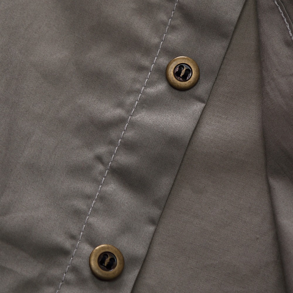 Men's Military Style Cotton Shirt