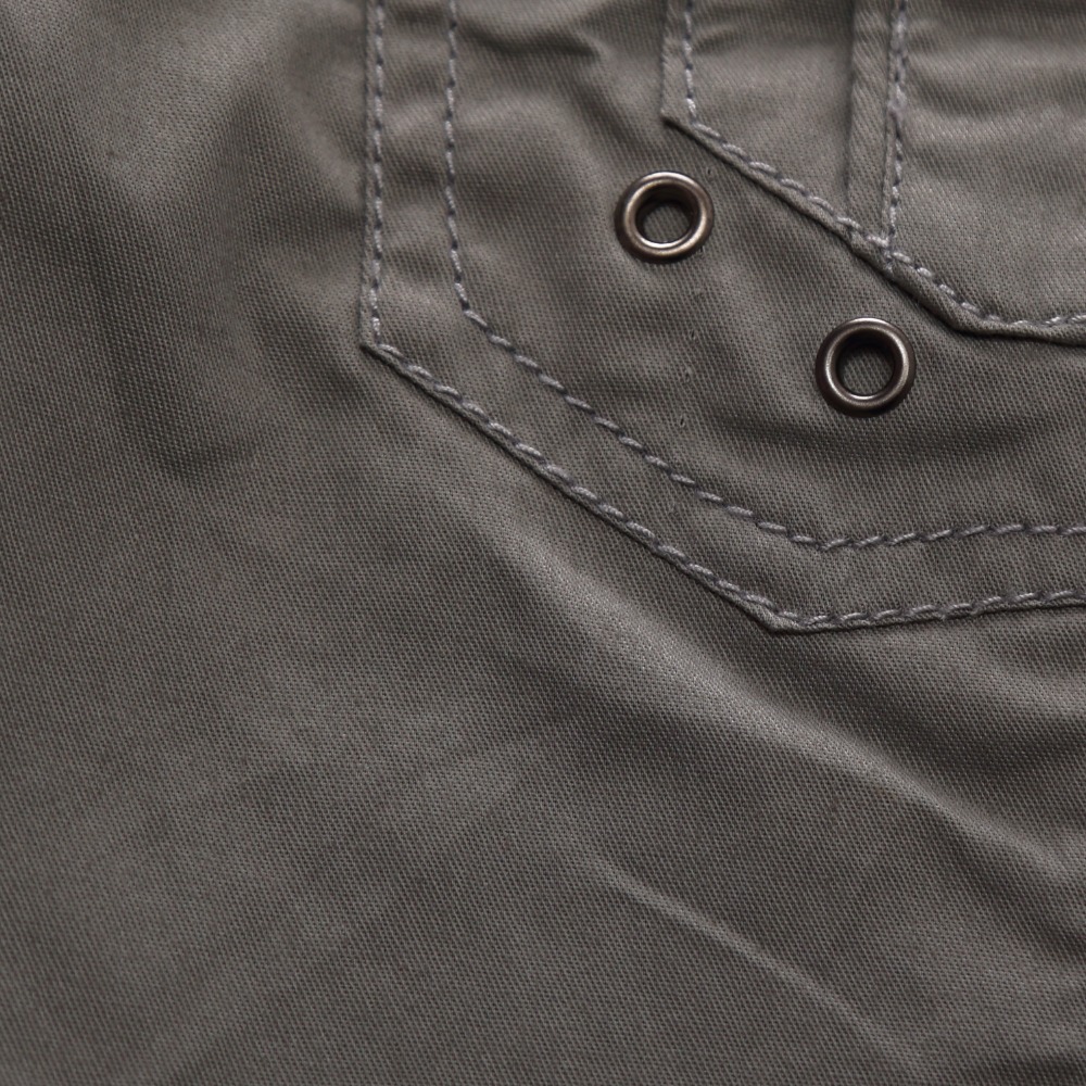 Men's Military Style Cotton Shirt