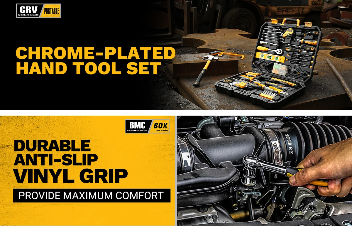 Household Tools Set with Box