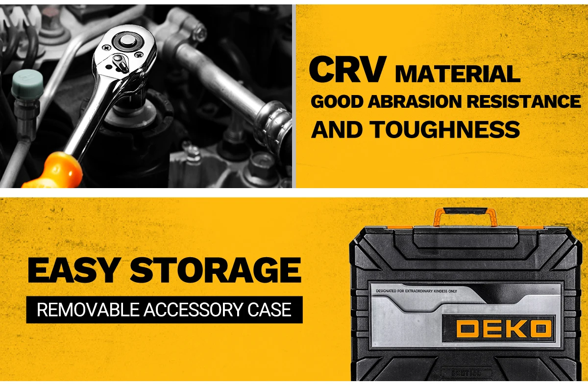 Household Tools Set with Box