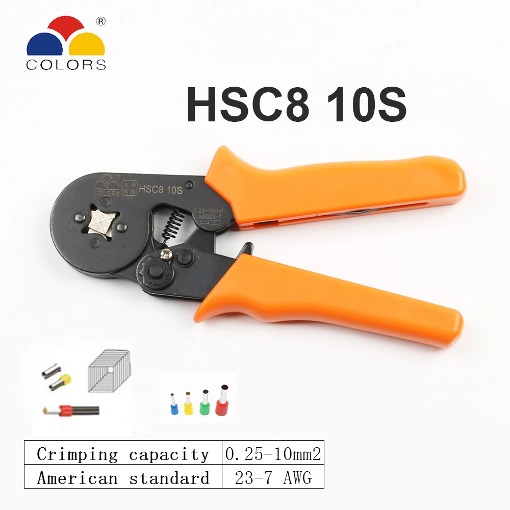 Mini Self-Adjustable Carbon Steel Crimping Pliers