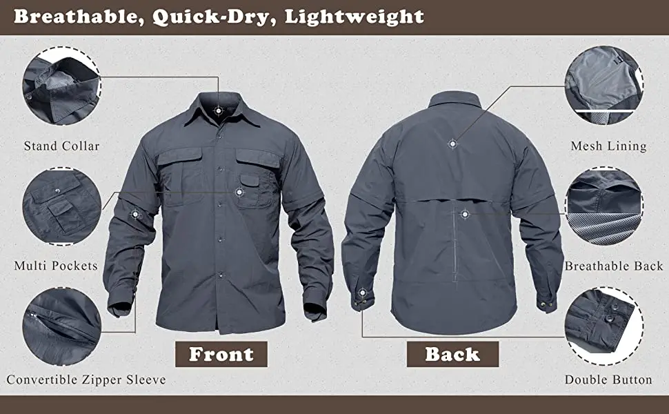 Men's Quick Drying Long Sleeve Shirt
