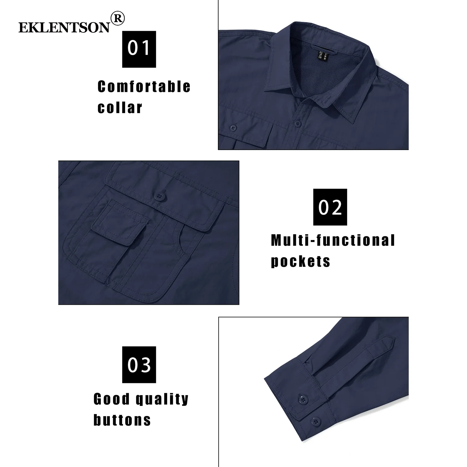 Men’s Quick Drying Long Sleeve Shirt Men's Quick Drying Long Sleeve Shirt