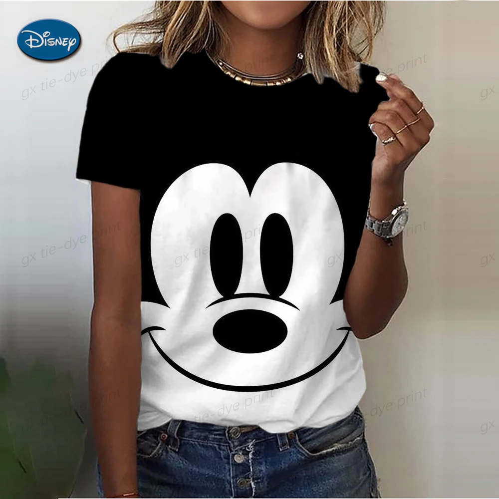 Kawaii Lilo Stitch Print T-shirts Tops for Women Lady Summer Children T-shirts Casual O-neck Ohana Stitch Disney T-shirts Kawaii Lilo Stitch Print T-shirts Tops for Women Lady Summer Children T-shirts Casual O-neck Ohana Stitch Disney T-shirts