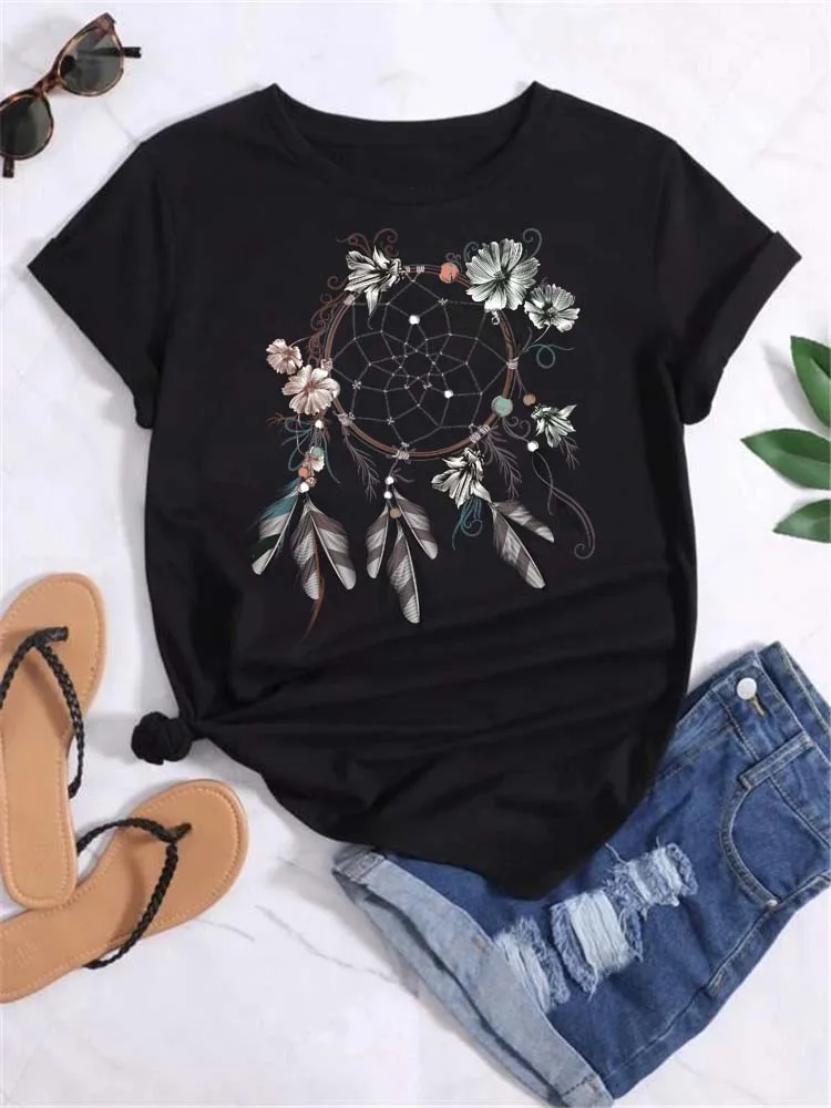 Women T Shirt Funny Faith Hope Love Harajuku T-shirt Summer Casual Short Sleeve Tops New Love Heart Woman Tees Black Tops