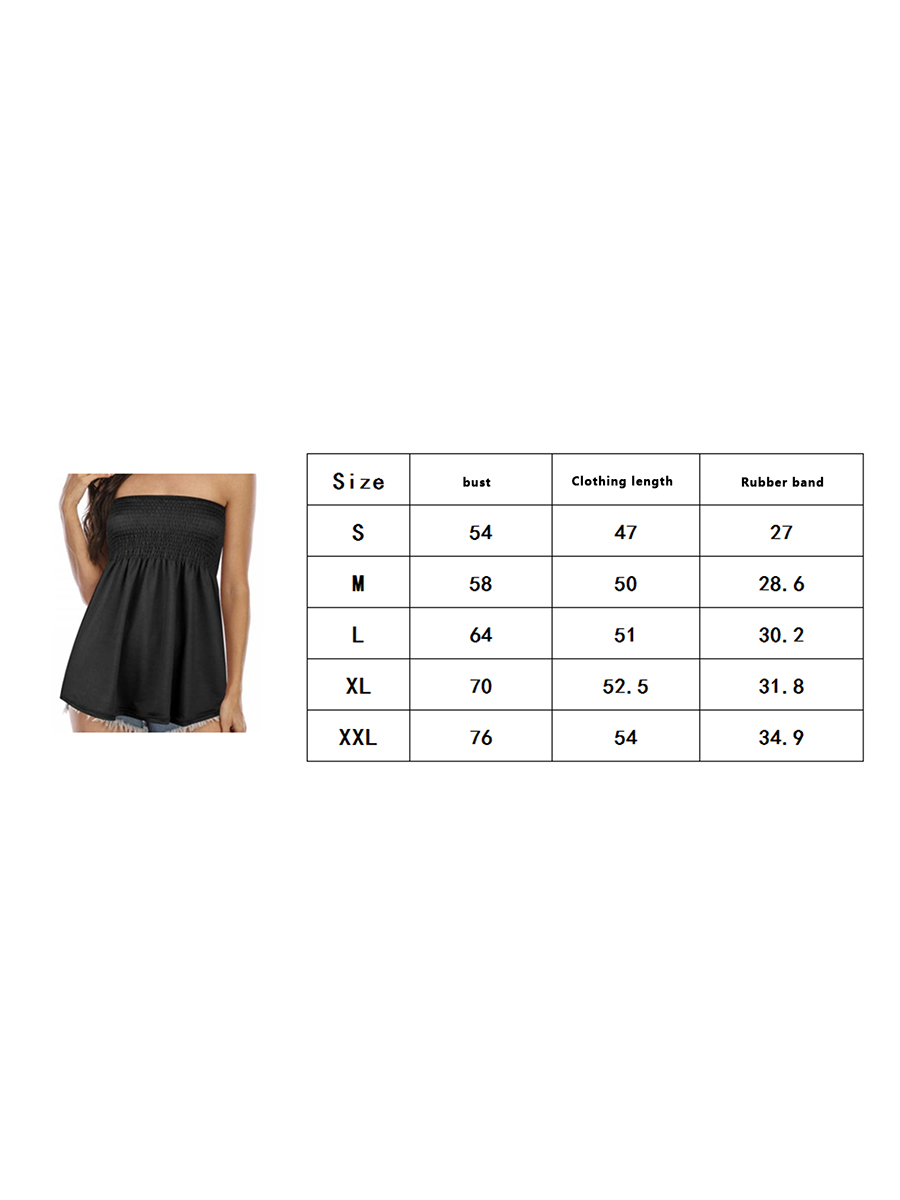 Women s Tube Crop Tops Strapless Cute Sexy Sleeveless Floral Print Blouse Holiday Pleated Tops Shirt