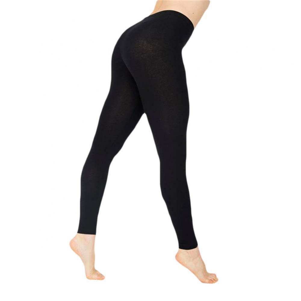 Women Solid Color Stretchy High Waist Slim Tights Leggings Pencil Pants Trousers Women Solid Color Stretchy High Waist Slim Tights Leggings Pencil Pants Trousers