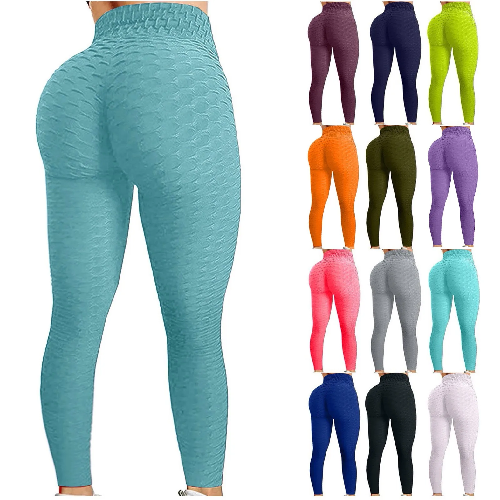 Women’s Bubble Hip Lifting ExerciseYoga Pants Women Fitness Running High Waist Gym Fitness Sports Flared Pant Dance Trouers Women's Bubble Hip Lifting ExerciseYoga Pants Women Fitness Running High Waist Gym Fitness Sports Flared Pant Dance Trouers