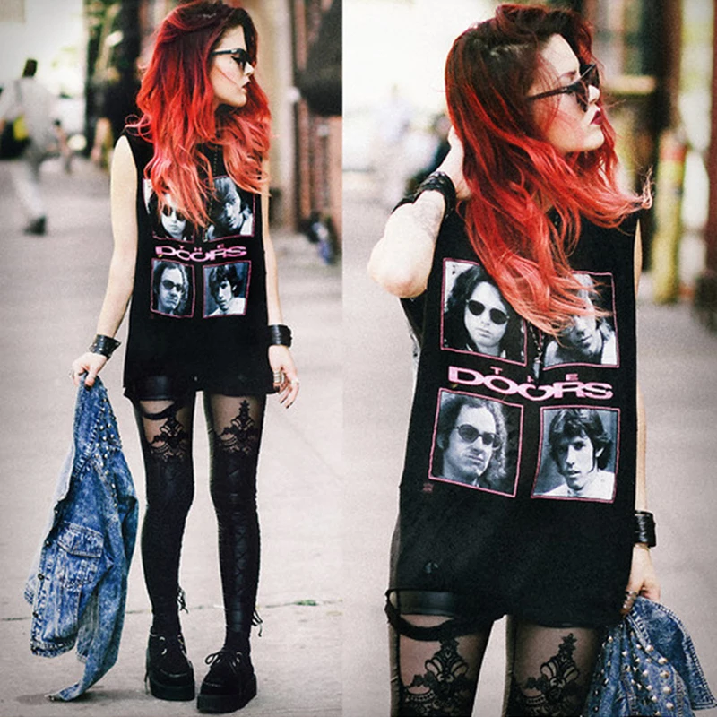 Stylish Sexy Women Faux Leather Gothic Punk Leggings Pants Imitation Lace Skinny Pants Nine-point Trousers Leather Goth Pants