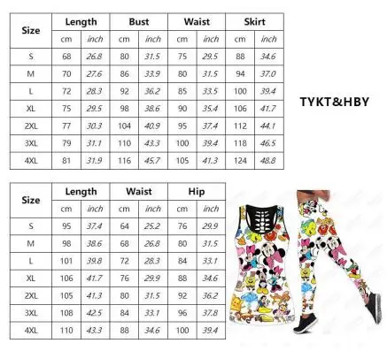 Mickey Mouse Women's Cutout Tank Top Leggings Yoga Set Summer Fitness Leggings Tracksuit Disney Hollow Tank Top Leggings Set