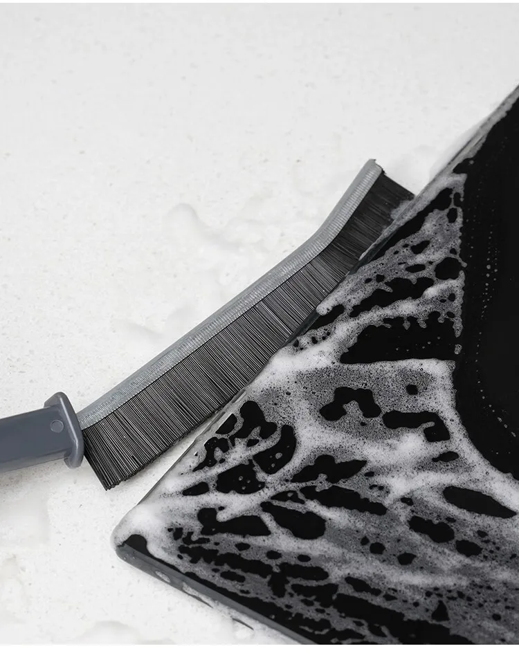 Cleaning Brush for Fine Seam Corners Groove Window Cleaning Tools Kitchen Bathroom Tiles Joints Brush Microfiber Toilet WC Brush
