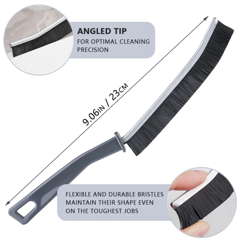 Cleaning Brush for Fine Seam Corners Groove Window Cleaning Tools Kitchen Bathroom Tiles Joints Brush Microfiber Toilet WC Brush Cleaning Brush for Fine Seam Corners Groove Window Cleaning Tools Kitchen Bathroom Tiles Joints Brush Microfiber Toilet WC Brush