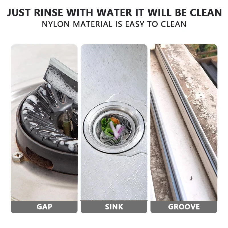 Cleaning Brush for Fine Seam Corners Groove Window Cleaning Tools Kitchen Bathroom Tiles Joints Brush Microfiber Toilet WC Brush Cleaning Brush for Fine Seam Corners Groove Window Cleaning Tools Kitchen Bathroom Tiles Joints Brush Microfiber Toilet WC Brush