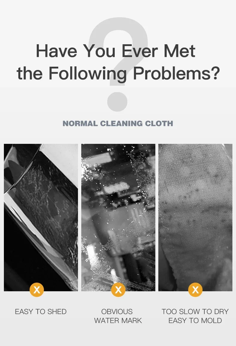 Microfiber Fish Scale Dishcloths Kitchen High Absorbent Oil-proof Washing Rag Glass Window Wipe Cloth Household Cleaning Cloths