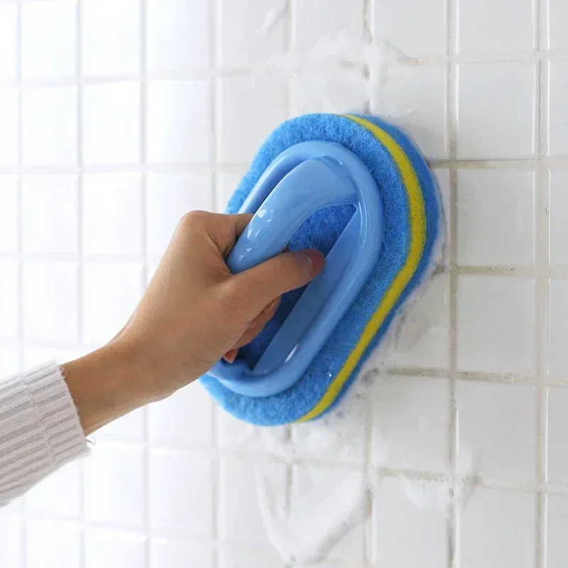 Kitchen Bathroom Toilet Cleaning magic sponge Glass Wall Cleaning Bath Brush Handle Sponge Ceramic Window Slot Clean Brush Kitchen Bathroom Toilet Cleaning magic sponge Glass Wall Cleaning Bath Brush Handle Sponge Ceramic Window Slot Clean Brush