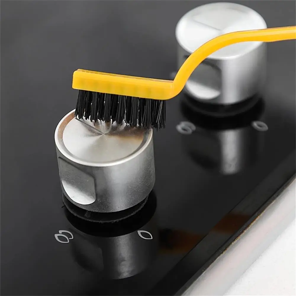 3Pcs Gas Stove Cleaning Brushes Kitchen Range Hood Brush Copper Wire Stainless Steel Nylon Wire Brush Kitchen Cleaning Tools