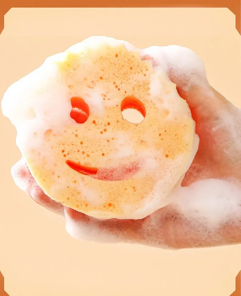 Two Side Dish Washing Sponge Kitchen Cleaning Strong Scouring Pad Miracle Sponge Household Kitchen Magic Cleaning Wipe Sponge