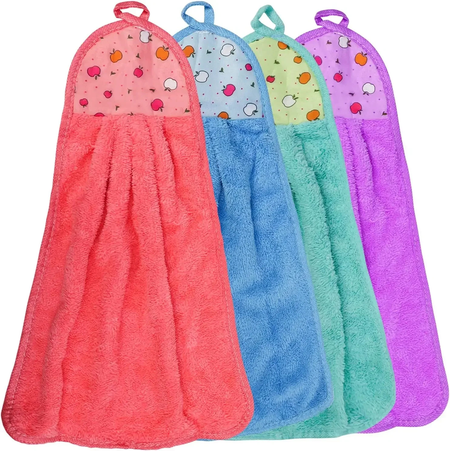 4Pc Small Cleaning Cloth Dishcloth Hand Towel Useful Thing for Kitchen Children Cartoon Bathroom Housework Hanging Type Cute Rag 4Pc Small Cleaning Cloth Dishcloth Hand Towel Useful Thing for Kitchen Children Cartoon Bathroom Housework Hanging Type Cute Rag