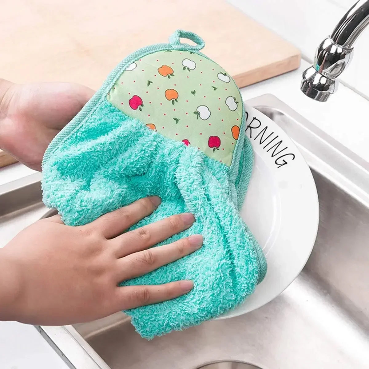 4Pc Small Cleaning Cloth Dishcloth Hand Towel Useful Thing for Kitchen Children Cartoon Bathroom Housework Hanging Type Cute Rag 4Pc Small Cleaning Cloth Dishcloth Hand Towel Useful Thing for Kitchen Children Cartoon Bathroom Housework Hanging Type Cute Rag