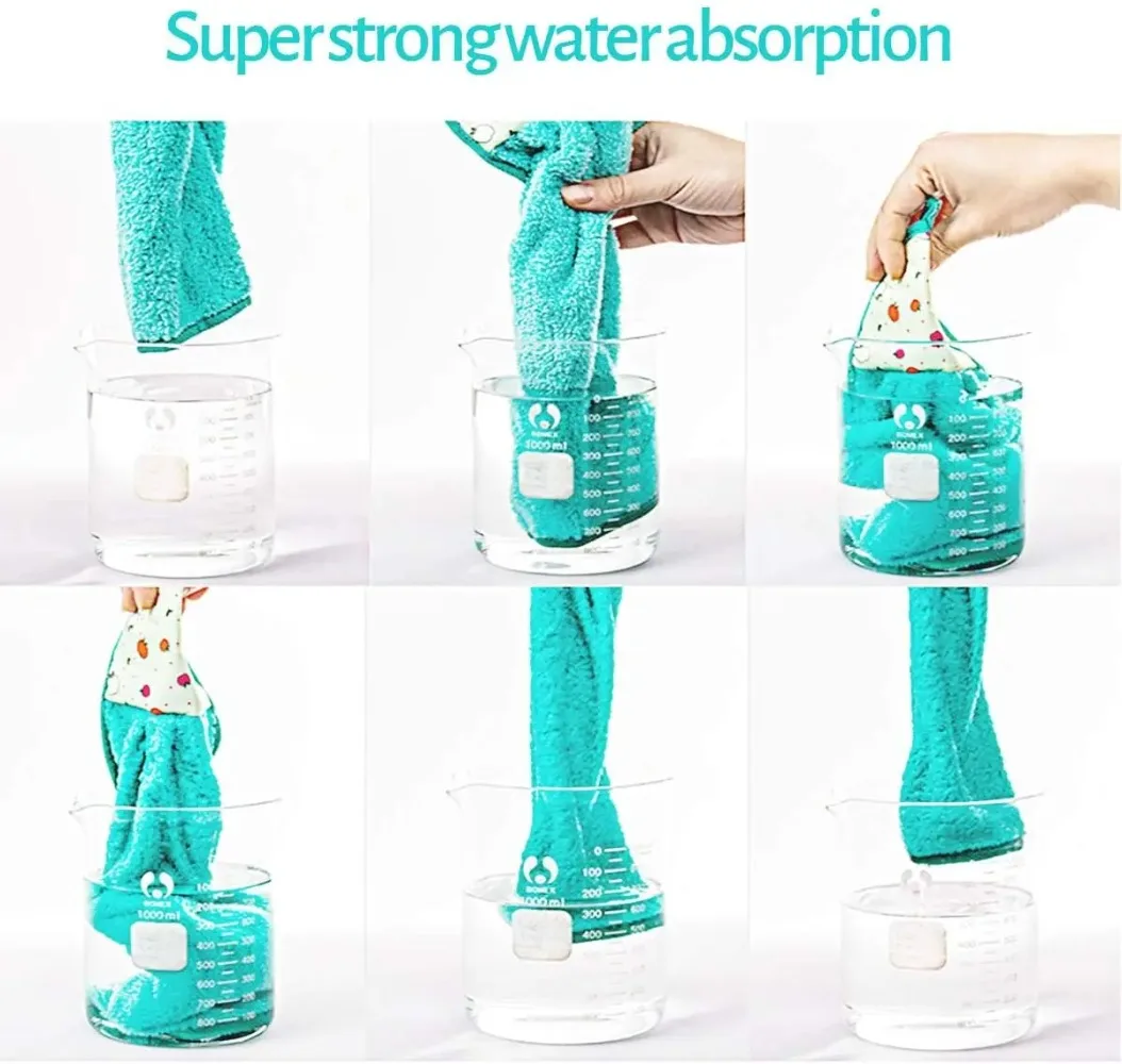 4Pc Small Cleaning Cloth Dishcloth Hand Towel Useful Thing for Kitchen Children Cartoon Bathroom Housework Hanging Type Cute Rag