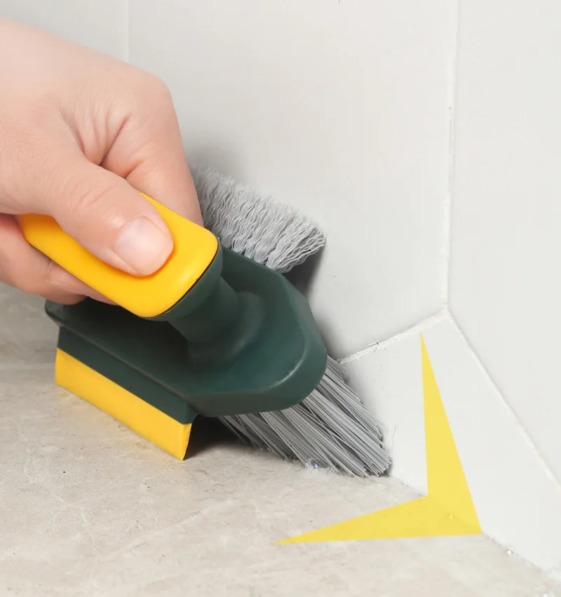 Window Cleaning Tool Bathton Tile Flooring Corner Brush Multifunctional Gap Brush Useful Things for Home For Washing Windows