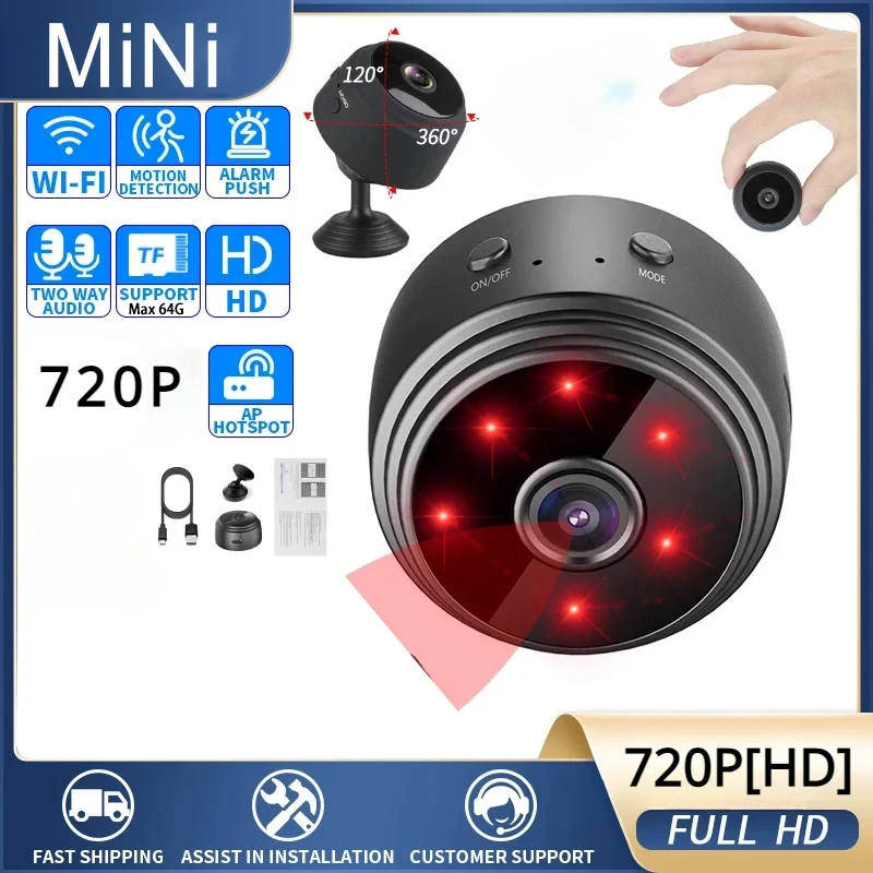 A9 Mini Camera WiFi Wireless Monitoring Security Protection Remote Monitor Camcorders Video Surveillance Smart Home A9 Mini Camera WiFi Wireless Monitoring Security Protection Remote Monitor Camcorders Video Surveillance Smart Home
