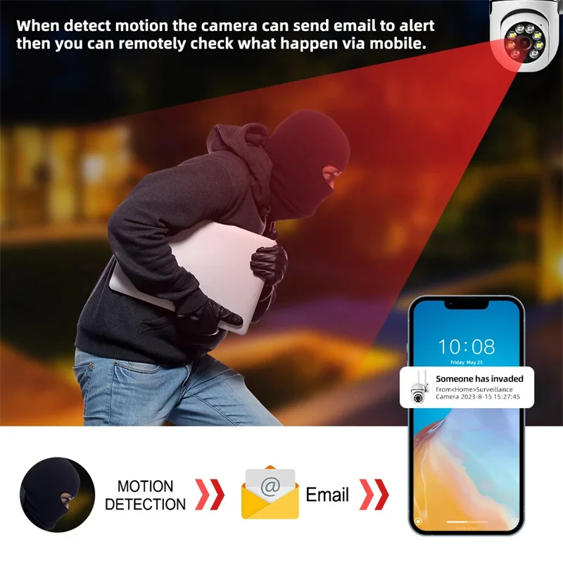 2.4G WiFi Indoor Camera Smart Home Security Video Surveillance Supprt Two Way Audio Mobile Motion