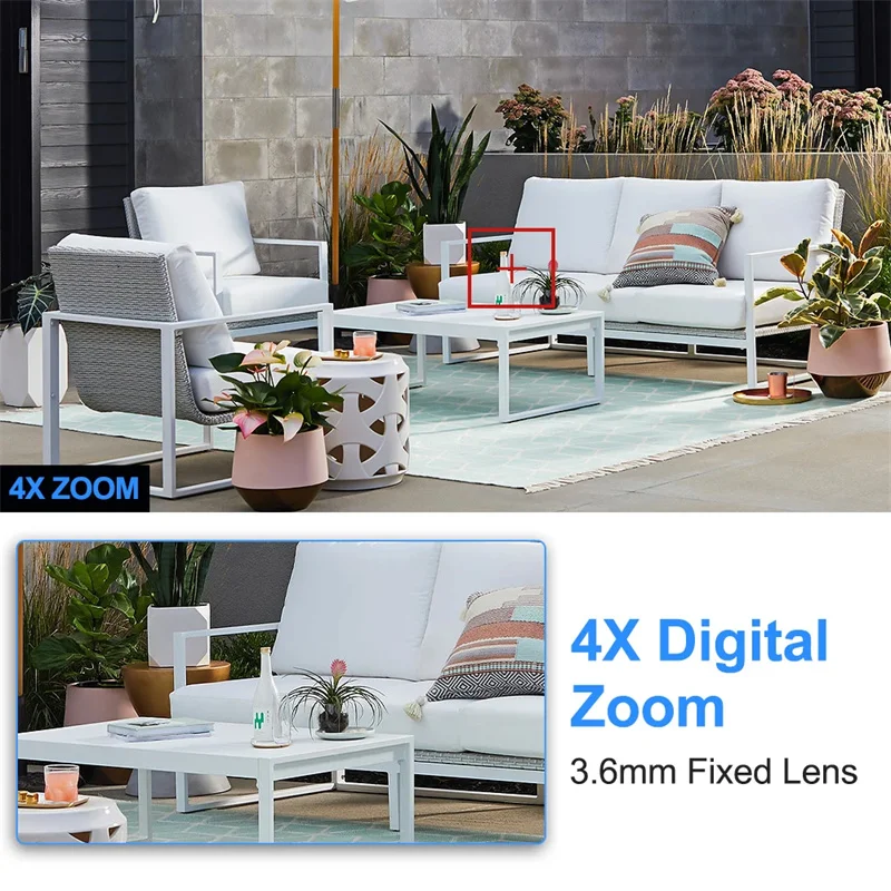 2.4G WiFi Indoor Camera Smart Home Security Video Surveillance Supprt Two Way Audio Mobile Motion