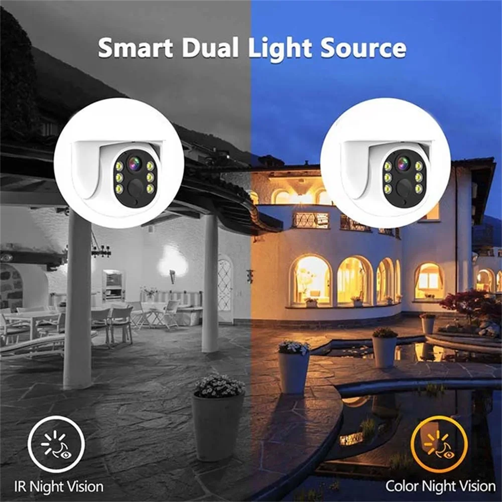 10 pcs /Lot 4 Solar WiFi Camera Security Kit System 4TB Wireless  4MP CCTV System NVR Outdoor Ptz Video Surveillance with App