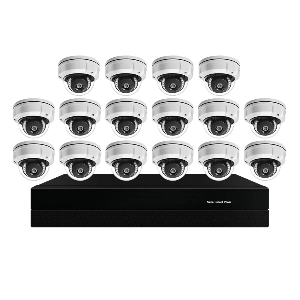 Indoor Outdoor 16 Channel IP Security Cameras Systems 5MP 16ch NVR Kit Camera Video Surveillance with 4TB HDD Indoor Outdoor 16 Channel IP Security Cameras Systems 5MP 16ch NVR Kit Camera Video Surveillance with 4TB HDD