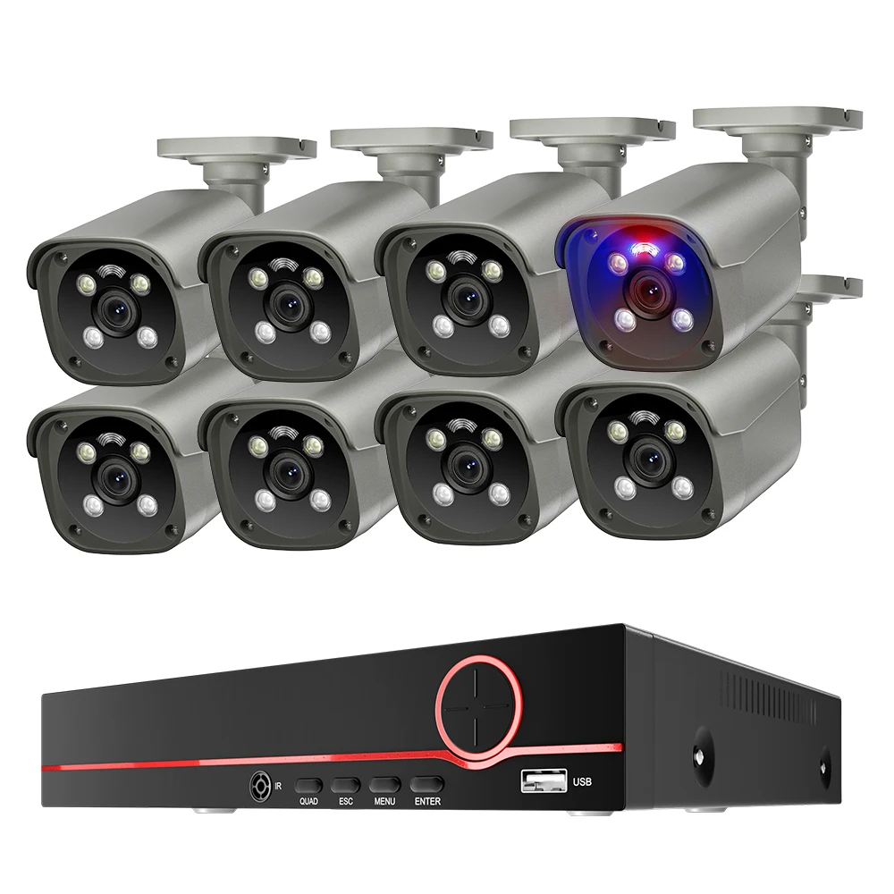 Products subject to negotiation8CH 8MP Poe Camera NVR Kit Outdoor Security Video Surveillance Camera System AI Face Detection Products subject to negotiation8CH 8MP Poe Camera NVR Kit Outdoor Security Video Surveillance Camera System AI Face Detection