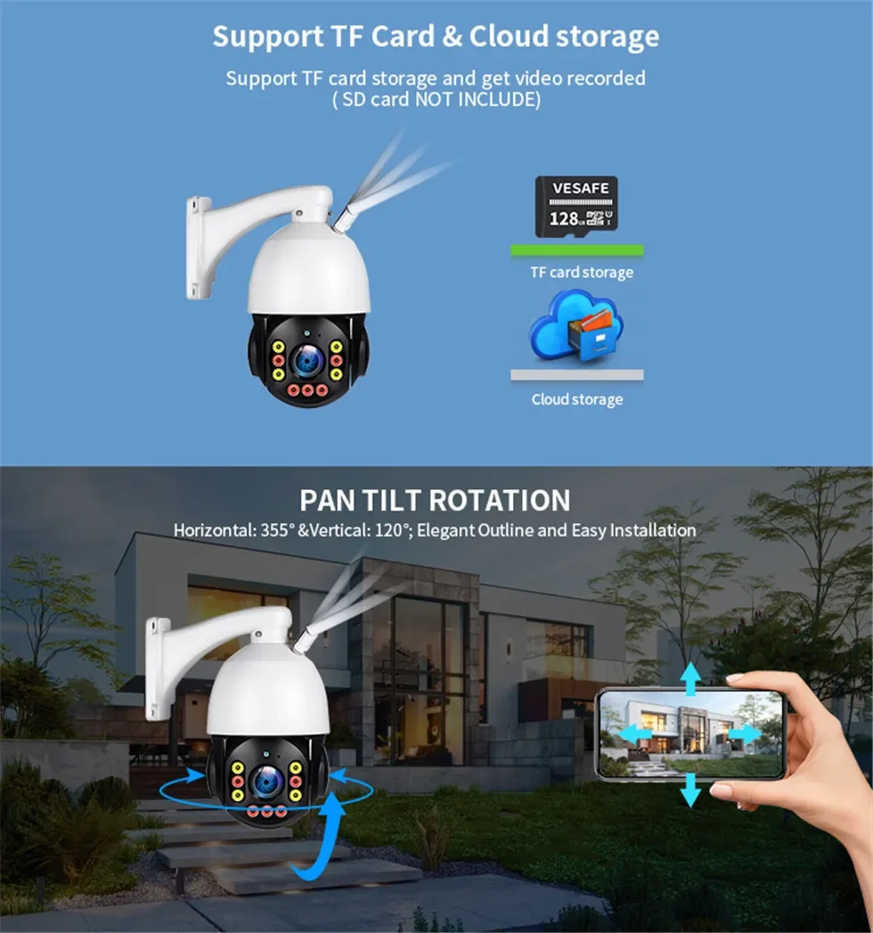 4k wifi wireless camera security 30x optical zoom ptz ai face detection ip network camera outdoor cctv surveillance video camer 4k wifi wireless camera security 30x optical zoom ptz ai face detection ip network camera outdoor cctv surveillance video camer