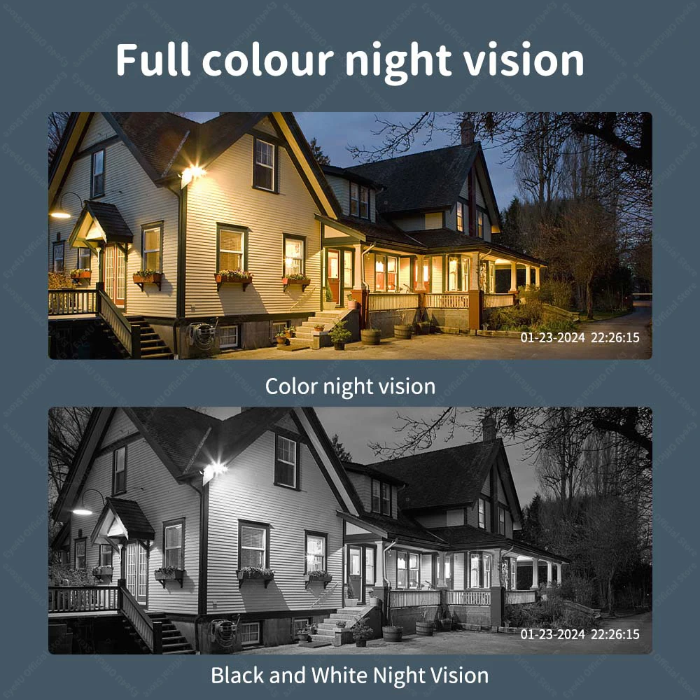 6K 12MP Security WiFi Camera Outdoor Three Screens PTZ Cameras Ai Motion Detection CCTV Video Surveillance Cam Waterproof Camera