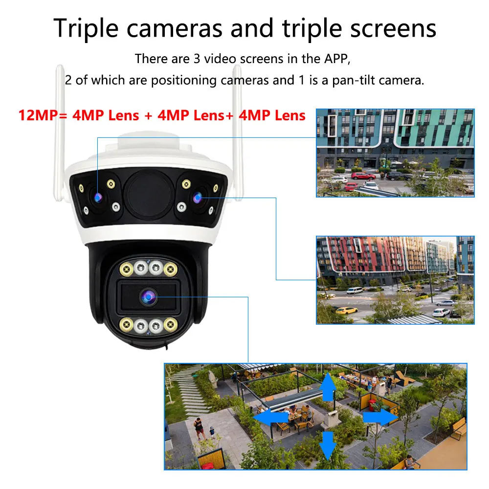 Outdoor Wifi Surveillance Cameras Wi-fi Surveillance Camera for Home 360 Video Recording Security Wireless Protection Outdoor Wifi Surveillance Cameras Wi-fi Surveillance Camera for Home 360 Video Recording Security Wireless Protection