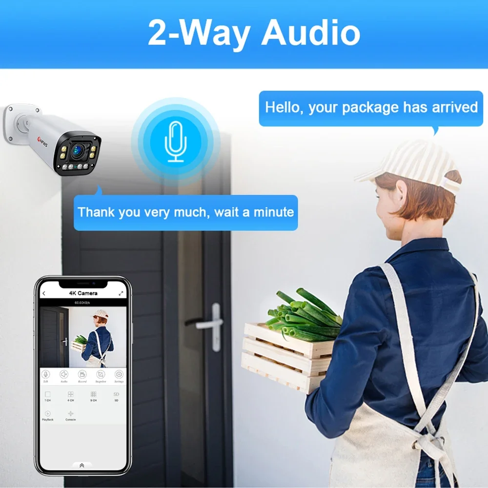 4K video camera 8MP Auto Focus Poe ip camera H.265 Onvif AI Face Detection Humanoid CCTV Home surveillance cameras 4K video camera 8MP Auto Focus Poe ip camera H.265 Onvif AI Face Detection Humanoid CCTV Home surveillance cameras