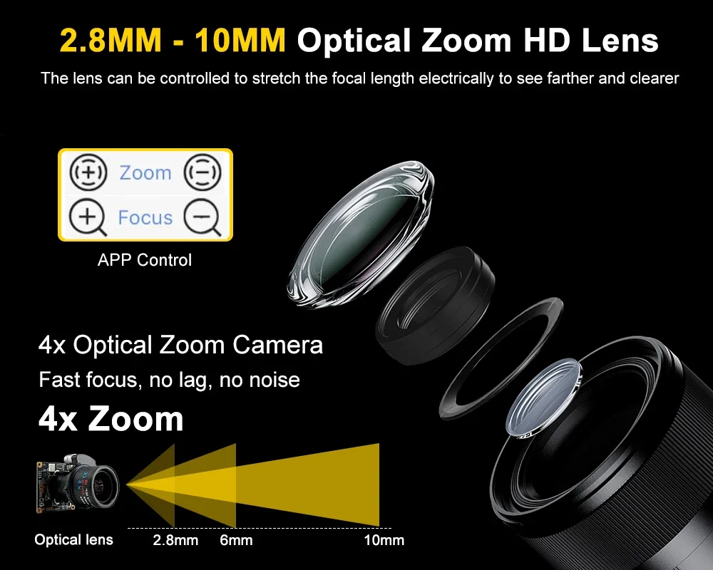 4K video camera 8MP  Auto Focus Poe  ip camera  H.265 Onvif AI Face Detection Humanoid  CCTV Home  surveillance cameras