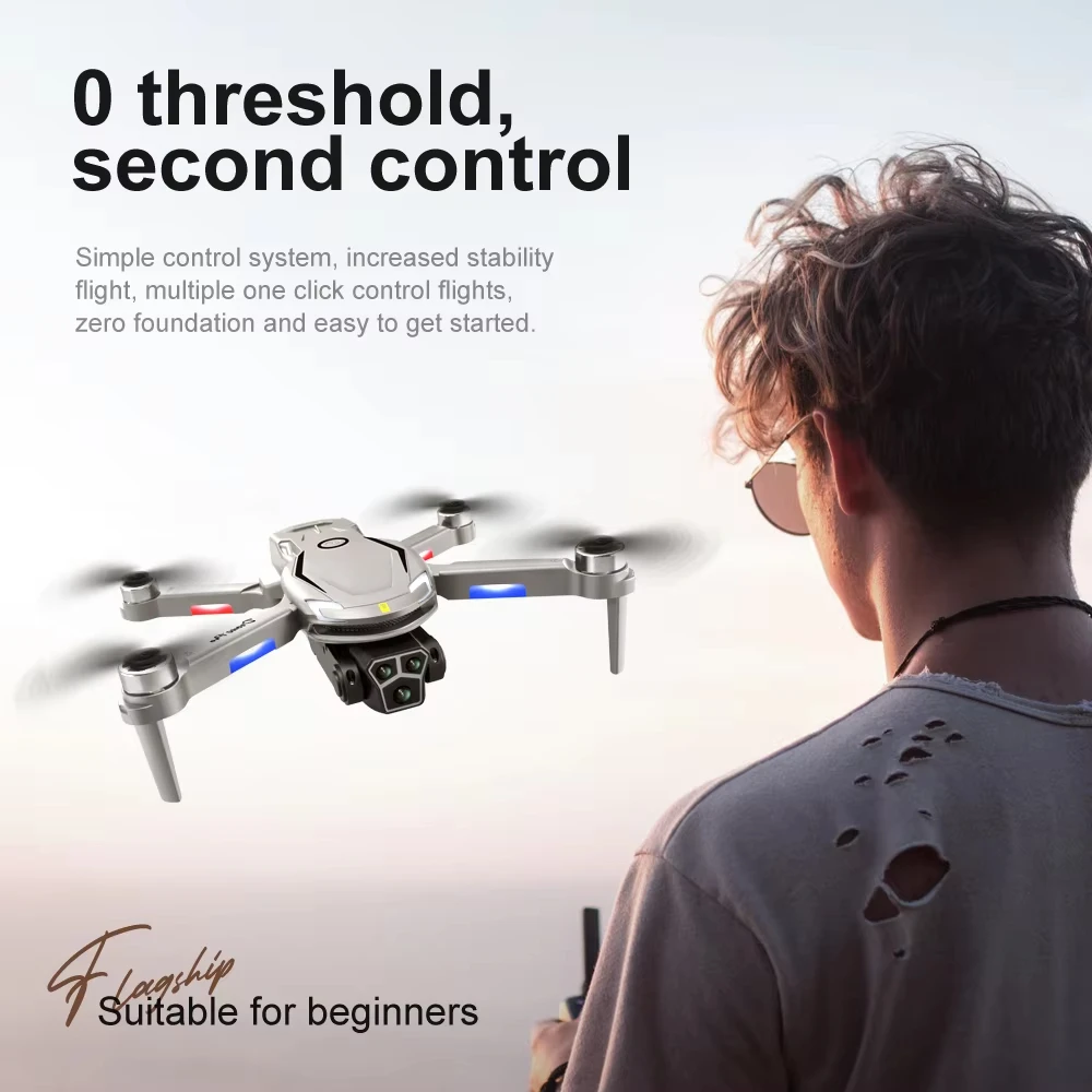 Xiaomi V888 Drone 8K HD Triple Camera GPS Professional Obstacle Avoidance Optical Flow Positioning Brushless Upgraded Quadcopter Xiaomi V888 Drone 8K HD Triple Camera GPS Professional Obstacle Avoidance Optical Flow Positioning Brushless Upgraded Quadcopter