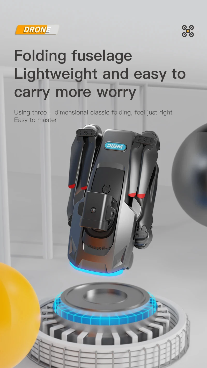 Xiaomi P15 Drone Professional 8K HD HiFi Dual Camera Brushless Motor GPS Obstacle Avoidance Optical Flow Positioning Remote Toys