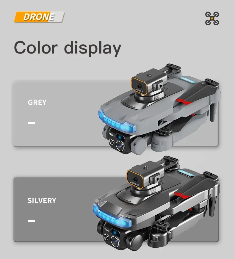 Xiaomi P15 Drone Professional 8K HD HiFi Dual Camera Brushless Motor GPS Obstacle Avoidance Optical Flow Positioning Remote Toys