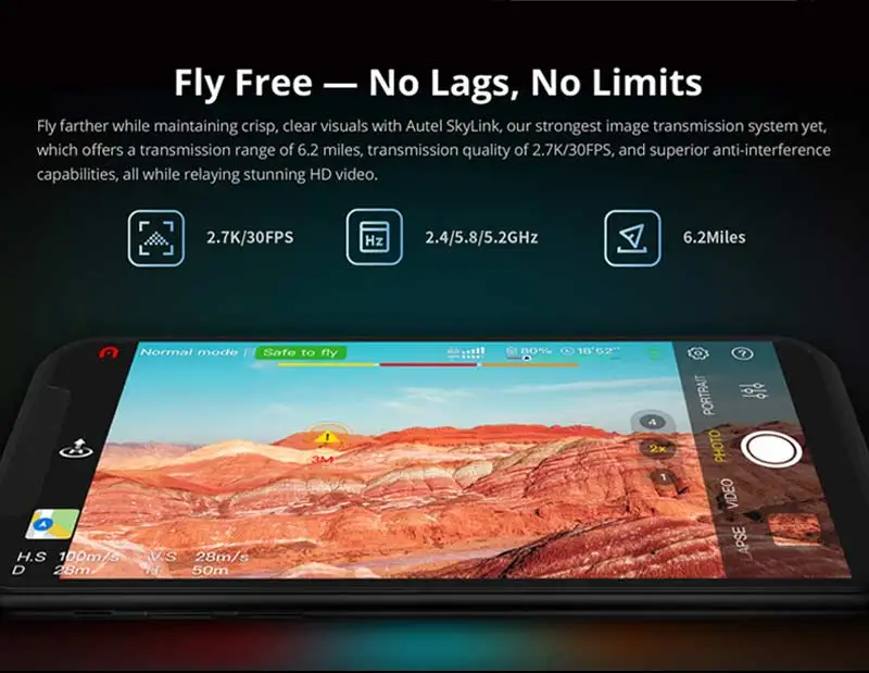 Autel Robotics EVO Nano Plus Standard /Combo 4K Camera Drone with Charger Batteries Remote Obstacle Avoidance Quadcopter Autel Robotics EVO Nano Plus Standard /Combo 4K Camera Drone with Charger Batteries Remote Obstacle Avoidance Quadcopter