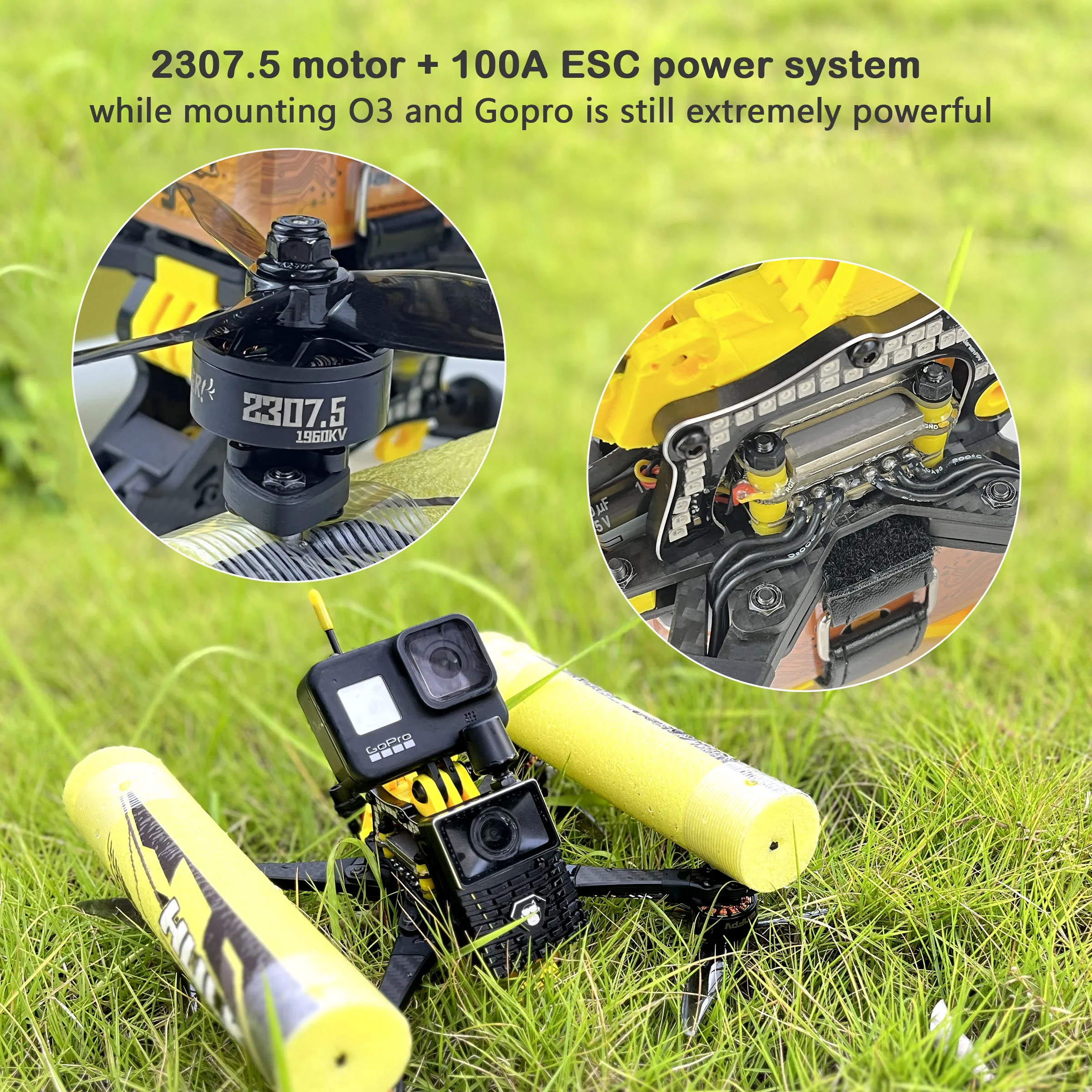 DarwinFPV HULK Ⅱ Cinematic FPV Drone 5 Inch Quadcopters 5.8G 1000mW waterproof VTX DarwinFPV HULK Ⅱ Cinematic FPV Drone 5 Inch Quadcopters 5.8G 1000mW waterproof VTX