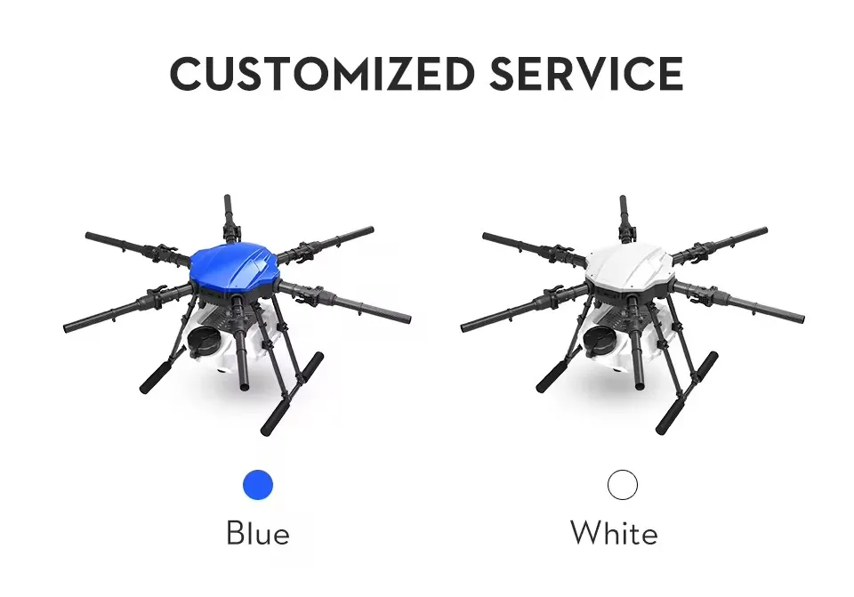 EFT E610P 6-axis 10L agricultural sprayers drone frame carbon fiber aircraft seeder uav spraying Drone parts