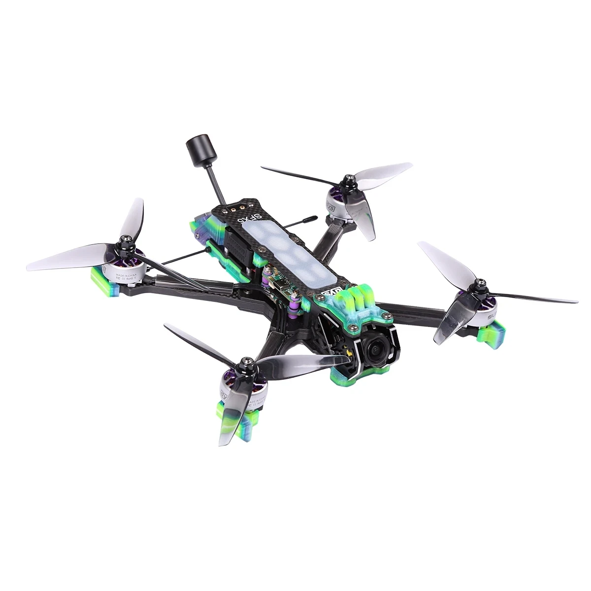 DYS SFX5 X Type 5 Inch Freestyle FPV Drone 6S HD O3 Carbon Fiber FPV Racing Drone DYS SFX5 X Type 5 Inch Freestyle FPV Drone 6S HD O3 Carbon Fiber FPV Racing Drone