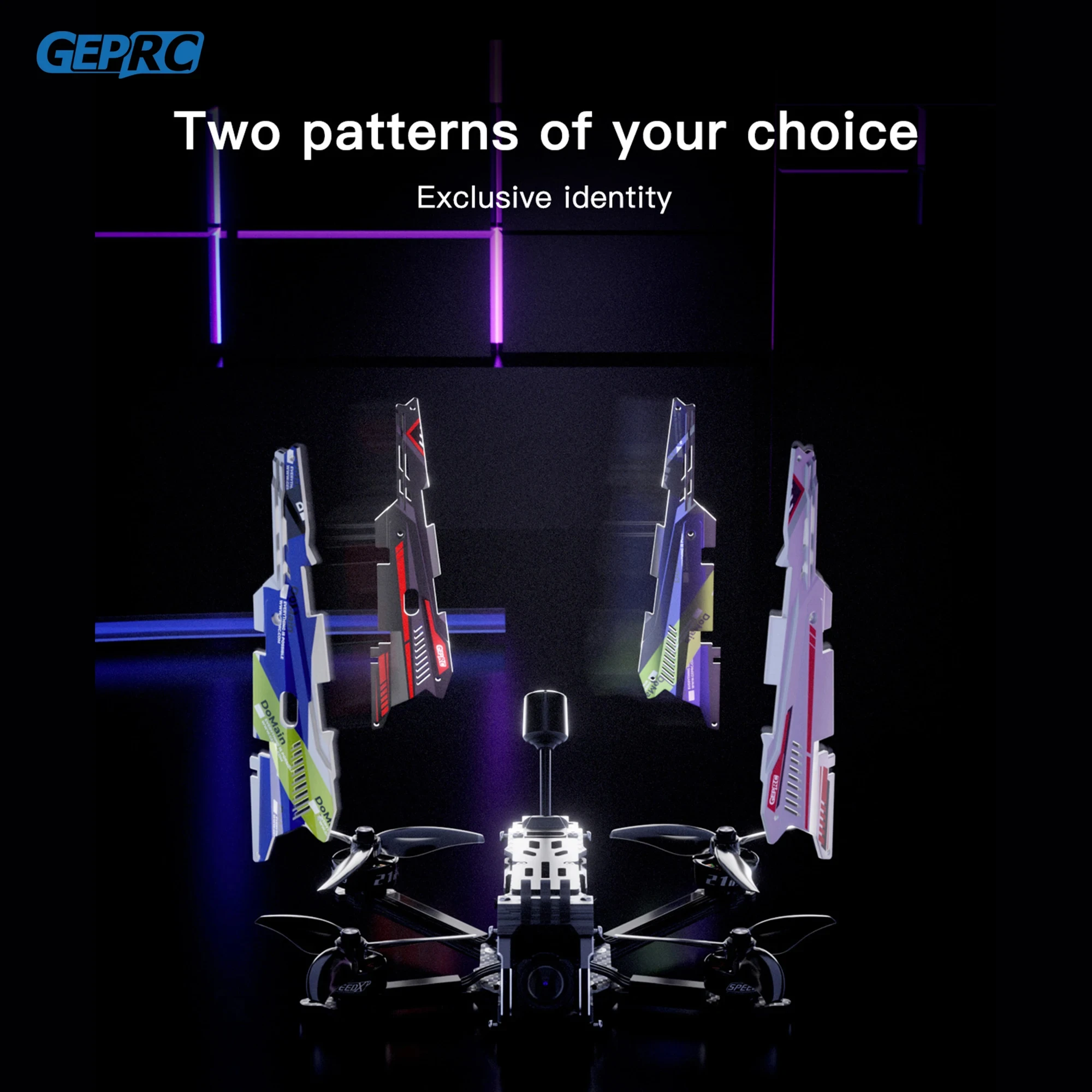 GEPRC DoMain4.2 HD O3 Freestyle FPV Drone PNP/ELRS2.4G/TBS NanoRX SPEEDX2 2105.5 2650KV FC F722 SE E55A DIY RC Quadcopter GEPRC DoMain4.2 HD O3 Freestyle FPV Drone PNP/ELRS2.4G/TBS NanoRX SPEEDX2 2105.5 2650KV FC F722 SE E55A DIY RC Quadcopter