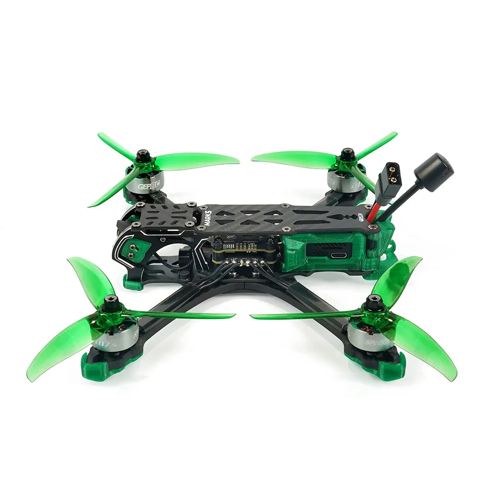 GEPRC MARK5 HD O3 Freestyle FPV Drone with O3 Air Unit Supports up to 4K/60fps and 7075-T6 Aluminum Camera Plate/Gemfan 5136 GEPRC MARK5 HD O3 Freestyle FPV Drone with O3 Air Unit Supports up to 4K/60fps and 7075-T6 Aluminum Camera Plate/Gemfan 5136