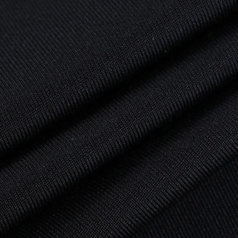 Elegant Black Sleeveless Bandage Sexy Dress for Women Club Party Backless Tank Dresses Skinny Fashion Summer